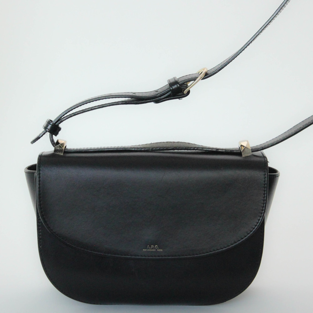 A.P.C. Genève Flap Shoulder Bag